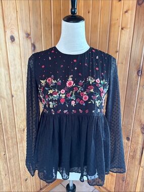 Zara Babydoll Blouse